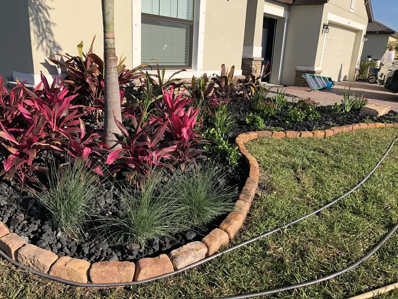 Concrete Edging and Landscape Installation project by Supreme Landscaping
