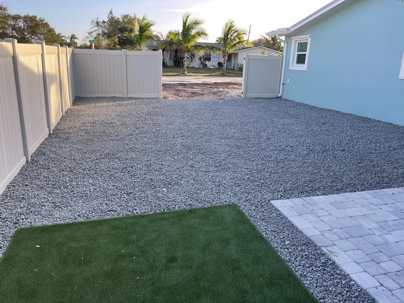 Zero-Scape, Turf and Rock Installation project by Supreme Landscaping